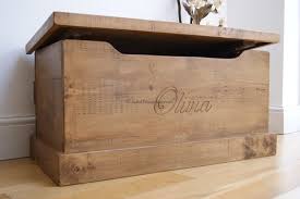 They Can T Pinch Their Fingers And It S Not Babyish Woodentoy Wooden Toy Chest Wooden Toy Boxes Toy Boxes