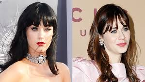 In the world of celebrity doppelgangers, katy perry and zooey deschanel are up there. Katy Perry Zooey Deschanel More Celebrity Look A Likes Nicardo Com