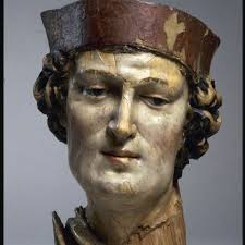 Carreau de bordure à décor rumi-hatayi