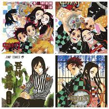 Kimetsu No Yaiba Demon Slayer Japanese Comics Book Fan Book Slayer Demon
