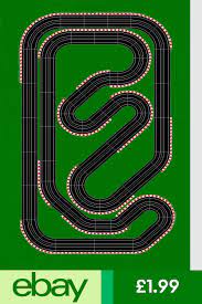 Race Track Car Formula One Wallpaper A4 Sized Edible Wafer Paper Icing Sheet Slot Car Tracks Slot Cars Slot Car Racing
