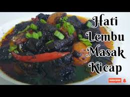 Walaupun hidangan ini hanya ditemui di majlis perkahwinan, adakah ianya sukar untuk dihidangkan? Resepi Hati Lembu Masak Kicap Youtube