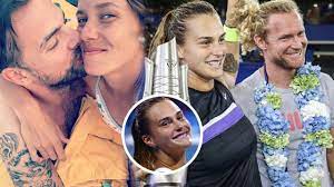 The tennis player had announced her engagement in november 2019. Aryna Sabalenka Family Video With Husband Matvei Bozhko Youtube