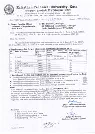 Now all information about vodafone idea scholarship is available on this page. Rajasthan Technical University Kota Rajasthan