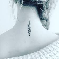 40 Cultured Unalome Tattoo Symbol Designs Unalome Tattoo Neck Tattoo Classy Tattoos For Women