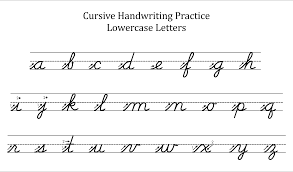 Both lowercase and capital s in cursive have lines connected . 10 Best Cursive Lower Case Letters Printables Printablee Com