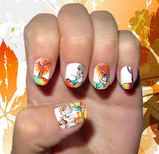 Cute stripes nail art design. 13 Dreamy Nail Art Designs That Are More Than Exciting For Fall And Winter Fashionisers C