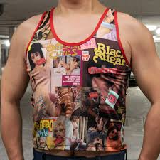 Screen Accurate FIGHT CLUB Black Sugar Tank Top, Tyler Durden, Brad Pitt,  Muscle