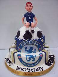 Birthday celebration cakes tesco groceries. Chelsea Cake Soccer Birthday Cakes Football Birthday Cake Cake Design For Men