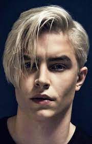 23 Trendy Haircut Men Round Face Medium Lengths Hair Colors Bleached Hair Men Bleached Hair Medium Length Hair Styles