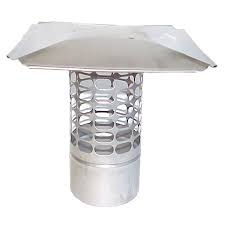 The Forever Cap 6 5 In W X 6 5 In L Stainless Steel Round Chimney Cap Lowes Com In 2021 Chimney Cap Roof Cap Stainless