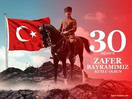 30 ağustos 1922'de dumlupınar'da başkomutan gazi mustafa kemal paşa'nın önderliğinde zaferle sonuçlanan büyük taarruz 'un yıl dönümünü anmak için kültür ve sosyal. 30 Agustos Zafer Bayrami Grafik 8 E Kartlar Fotograf Resim
