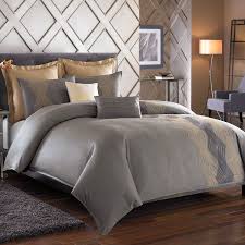 Queen comforter + 2 shams, color: Nicole Miller Marcel Bedding Nicole Miller Bedding Modern Bed Home Decor