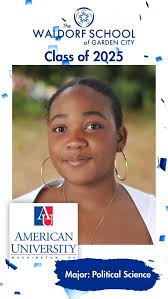 A big shoutout to Francesca Giumenta! She's heading to Penn State to major  in Public Relations and Advertising. Get ready to make your voice heard!  @pennstate #waldorf #waldorfeducation #longislandschools #pennstate