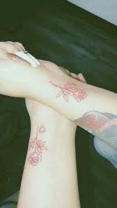 Pin By Kim On Ink Tattoos Red Tattoos Red Ink Tattoos