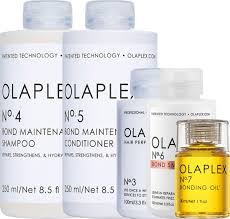 Apply a small amount to damp or dry hair, style as desired. Set Olaplex Profi Komplettset