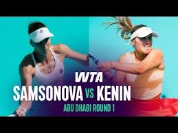 Video : Samsonova defeats Kenin at Abu Dhabi Open 2026 – Round 1
