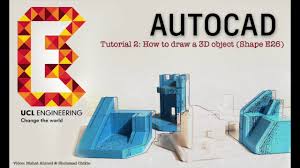Find the modify text >> explode. Autocad Drawing A 3d Object Youtube