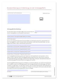 Die entbindung von der schweigepflicht steht ihnen frei. Mustererklarung Zur Entbindung Von Der Schweigepflicht Praxisbedarf Shop Buchner