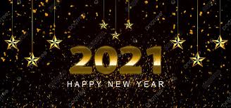 Dark Gold Happy New Year 2021 Background Illustration Graphic Event Background Image For Free Download