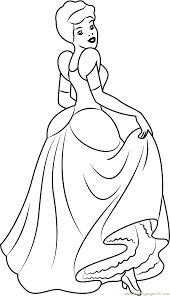 Here are our top recommendations for some fun disney coloring pages: Cinderella At Disney Parks Coloring Page For Kids Free Cinderella Printable Coloring Pages Online For Kids Coloringpages101 Com Coloring Pages For Kids