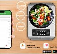 Ataller Balance de nutrition intelligente, balance de cuisine avec  application smartphone pour la cuisson,Suivi des Calories et Analyse ...