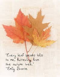 Emily Bronte Quote Autumn Fall Art Print Book Page Art Etsy Autumn Quotes Emily Bronte Quotes Autumn Leaves
