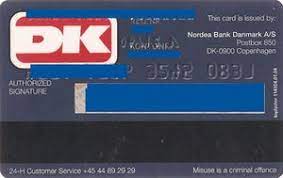It offers securities and derivatives trading, wealth and asset management, leasing, estate agency, insurance mediation services, pension products, and investment and debt management services. Bank Card Nordea Bank Danmark Visa Nordea Bank Danmark Denmark Col Dk Vi 0006