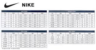 Nike Shoe Size Chart Women S Best Picture Of Chart