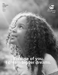Because of you, I dream bigger dreams.