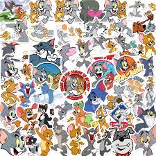トムとジェリー ステッカー 50枚セット PVC 防水 シール トムアンドジェリー Tom & Jerry トムジェリ アニメ キャラクター :  LUPO - 通販 - Yahoo!ショッピング
