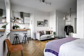 Cozy One Room Apartment In Perfect Style Apartment Bedroom Decor Apartment Room Small Apartment Bedrooms