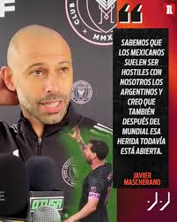 TODAVÍA DUELE LO DEL MUNDIAL' Javier Mascherano habló de la polémica de  Messi con la afición mexicana y dijo que la afición de México todavía no  olvida lo de Qatar 2022.