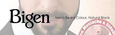 Bigen Mens Beard Color Natural Black B101 40g