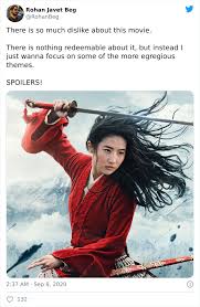 6,470,080 likes · 3,860 talking about this. Guy On Twitter Points Out Why Disney S Mulan 2020 Is Effectively Chinese Propaganda Bored Panda