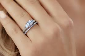 Free shipping & 30 day returns on all orders. Princess Cut Diamond Engagement Ring 3 Stone Diamond Ring Set Etsy
