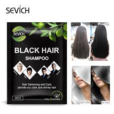 The quickest fix to any hair ailments can be deep conditioning. Sevich 5pcs Lot Black Hair Shampoo Grey Hair Removal 5 Minutes White Turn Black Fast Easy Long Lasting Natural Hair Color Aliexpress