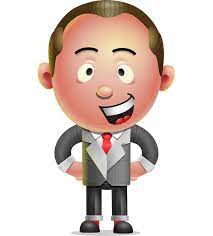 Modern Boss Cartoon 3d Vector Character Set Graphicmama Cartoon Character Cartoon Characters