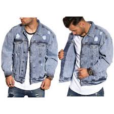 Von lederjacken bis hin zu bomberjacken, westen, cabanjacken und steppjacken. Herren Jeansjacke Oversize Schnitt Sweatjacke Denim Shirt Jacke Jeans Hemd Blau Ebay