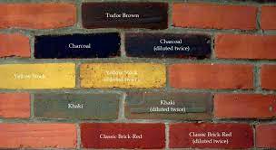 Charcoal—the natural lump variety made from hardwood—can do more than cook burgers and smoke ribs. I Really Want To Stain The Brick In The Front A Darker Color When We Paint The Exterior Of The House Stained Brick Brick Stain Brick Stain Colors