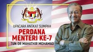 Upacara angkat sumpah perdana menteri ke 7 ihsan rtm youtube. Dr Mahathir Angkat Sumpah Pm Ke 7