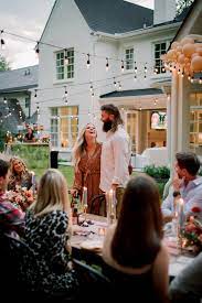 Planning an atlanta bachelorette party? Intimate Backyard 30th Birthday Dinner Party Simply Charming Socials Atlanta Wedding Planner
