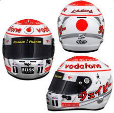 Jenson Button S Racing Helmet F1 2011 Japanese Gp Support Japan Due To The Earthquake Tsunami Nuke Tragedy What A Go Helmet Design Helmet Racing Helmets