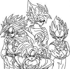 Oob , bulma , trunks , yamcha , videl and warriors. 20 Free Printable Dbz Coloring Pages Everfreecoloring Com