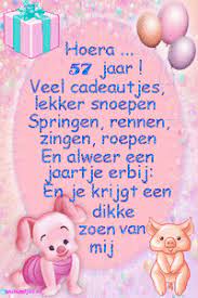 57 Jaar Verjaardag Plaatjes Animaatjes Nl