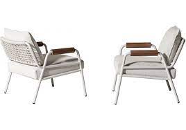 Zoe Wood Open Air Meridiani Armstuhl Milia Shop