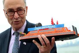 Schumer asks DOT to name new ferry after former BP James Molinaro