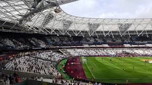 Angelo ogbonna (west ham united) header from very close range to the bottom left corner. Neue Tribunen Fur Das London Stadium Stadionwelt