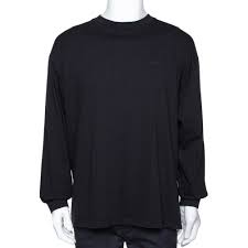 You'll find new or used products in balenciaga men on ebay. Balenciaga Black Printed Cotton Long Sleeve Oversized T Shirt S Balenciaga Tlc