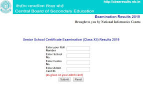 Cbse Class 12th Result 2019 Declared Cbseresults Nic In Class12 Class12th19 Htm Engineers Corner